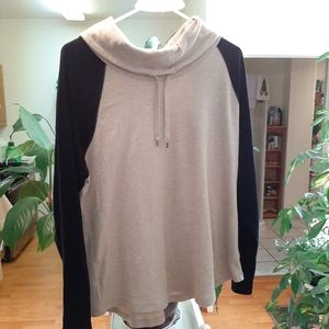 Cowl Neck Longsleeve Top XL